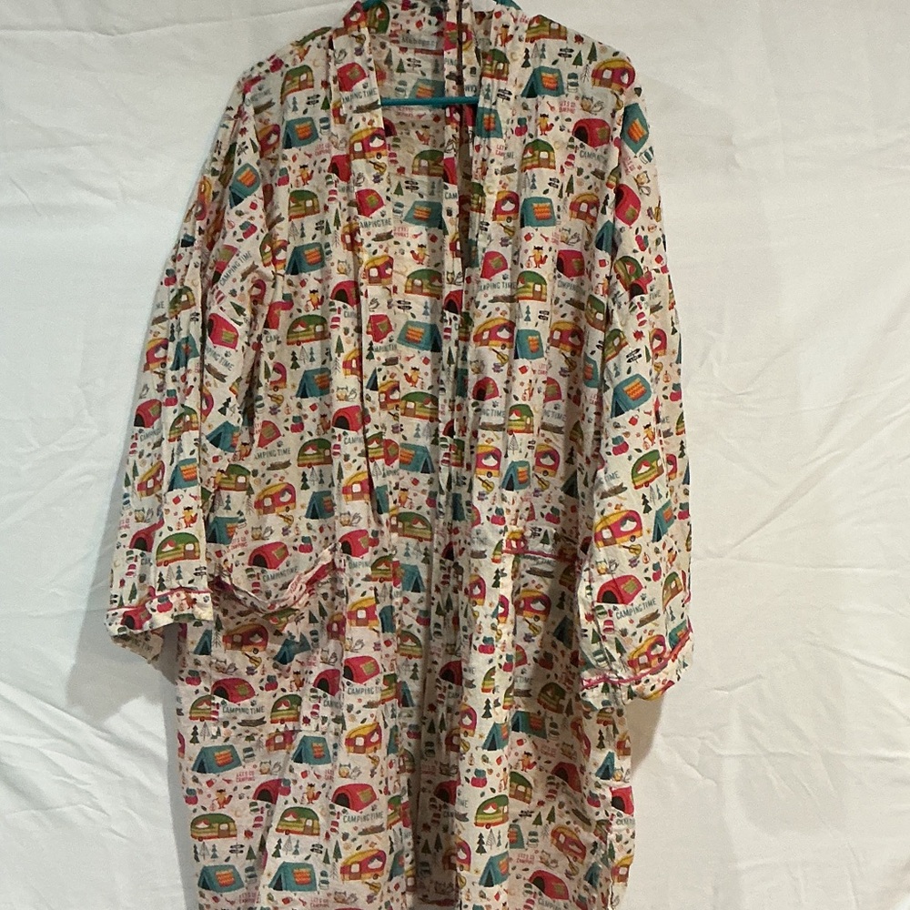 Whimsical Print Women's Robe